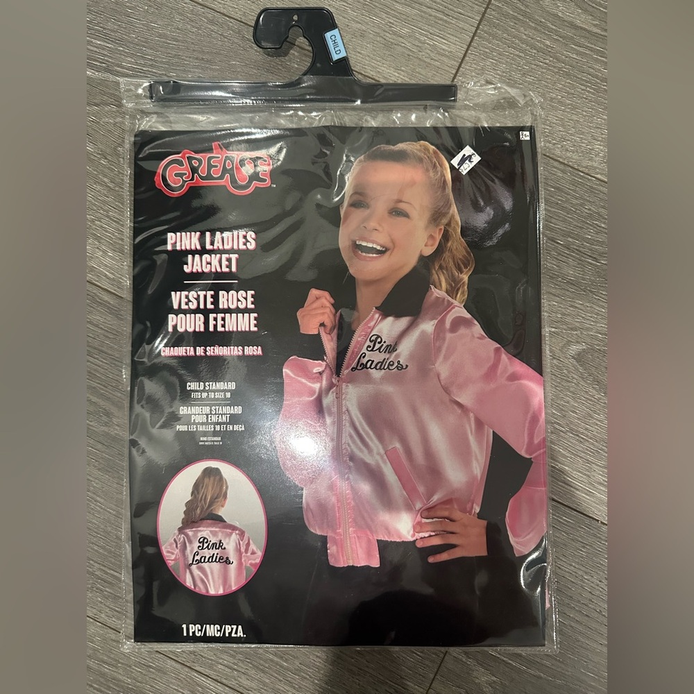 Grease Pink Ladies Jacket girls size